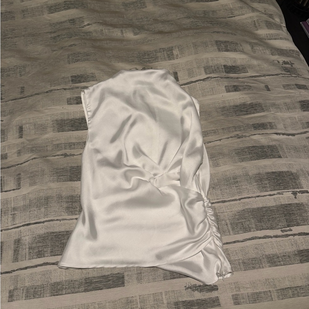 Zara satin top (S)